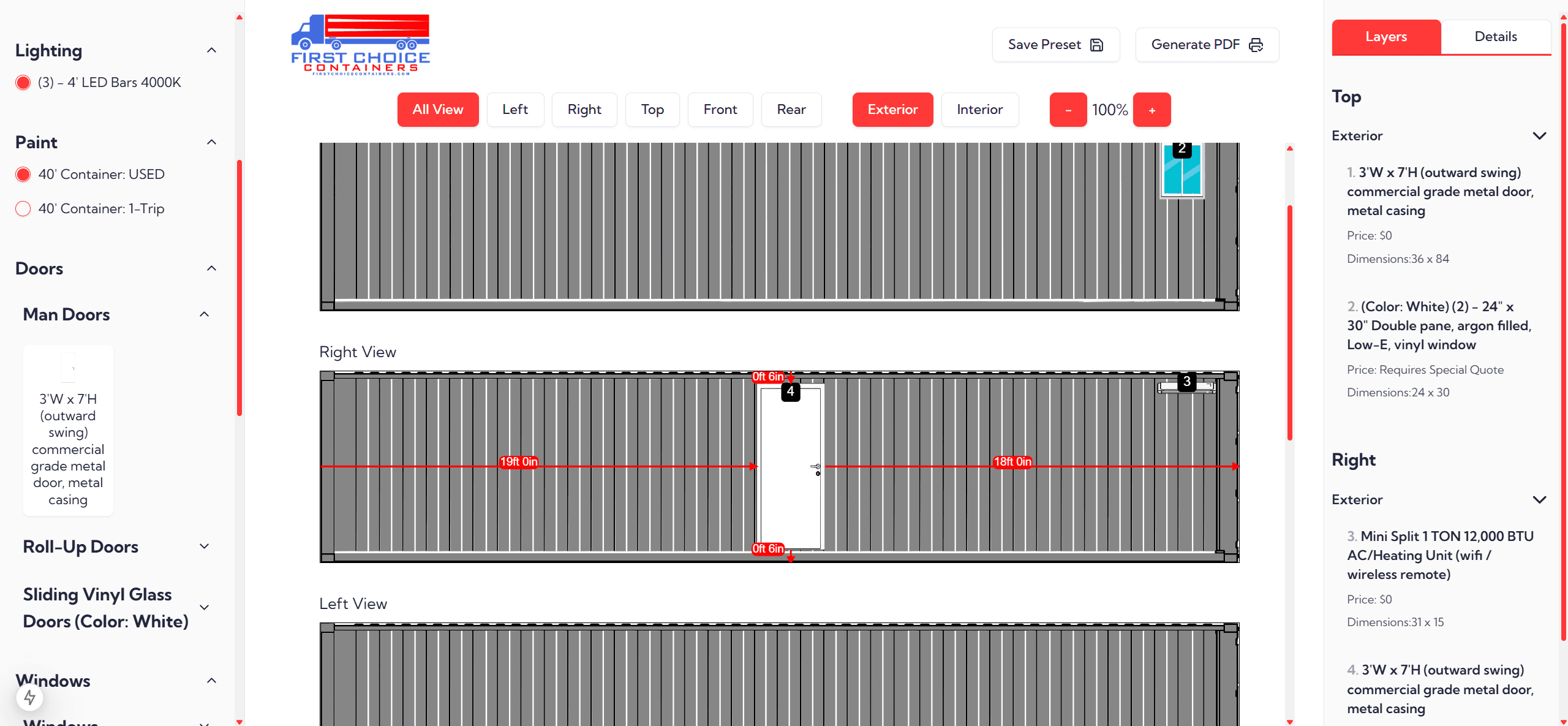 Element positioning and customization